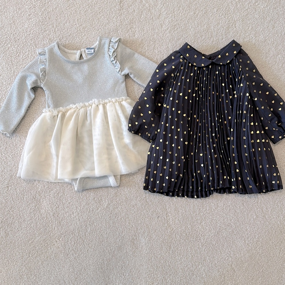 NWOT! 2-Bundle GAP/Old Navy Baby Girl Dresses